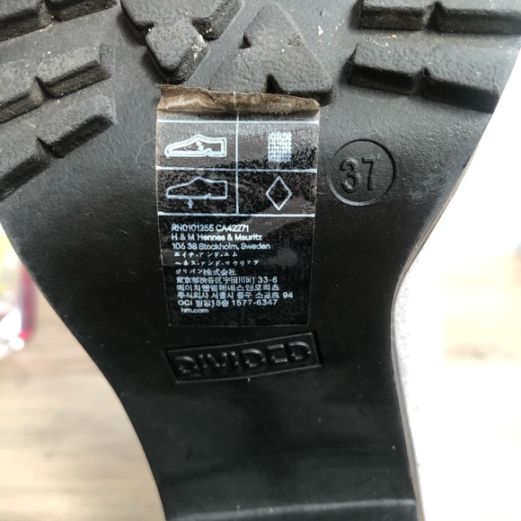 Divided Faux Suede Chunky Heel Booties - Picture 8 of 8